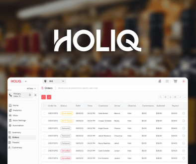 store dashboard